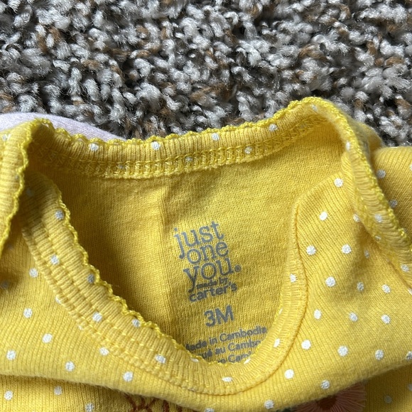 3M✨Set of 5 Carter’s Girls Onesies 3 months - Picture 8 of 8